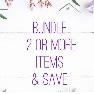 BUNDLE DISCOUNT!!